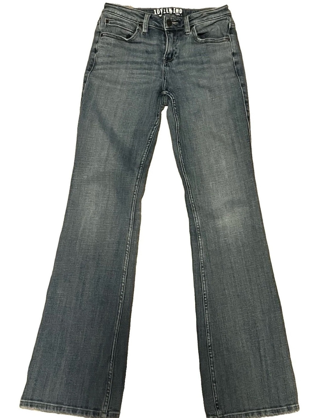 Idyllwind Bootcut Flare Y2K Jeans Womens Size 2 Length 34 Blue Denim Pants